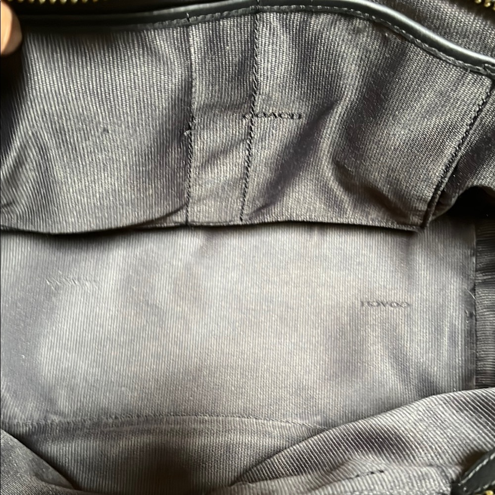 Coach Brown and Tan Satchel with Elegant Design - Picture 7 of 16